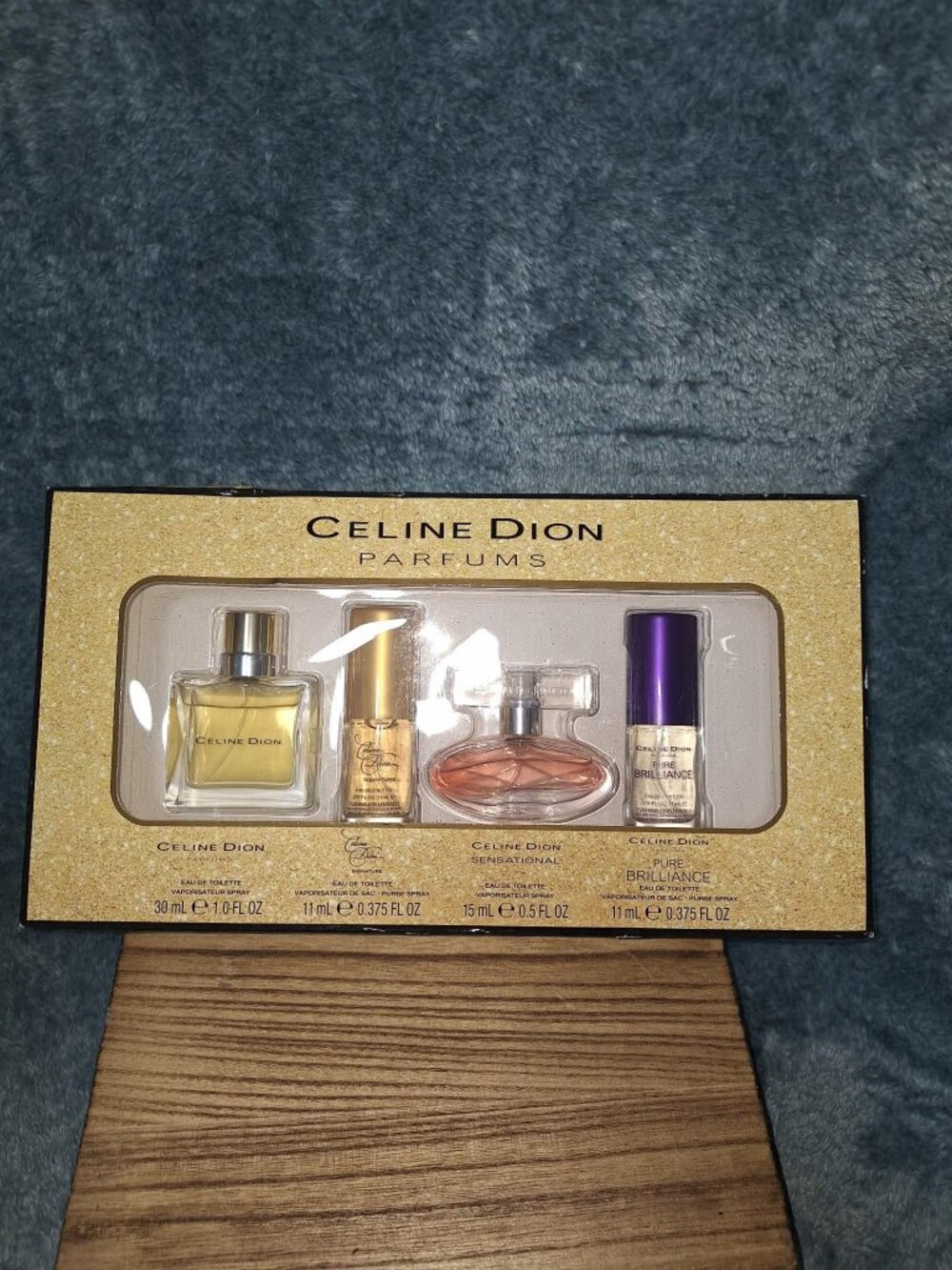 NIP! Celine Dion Parfums 4-Piece Fragrance Gift Set